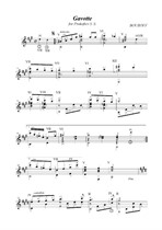 Gavotte from a cycle 'Three dedications' (dedicated to S. Prokofiev)